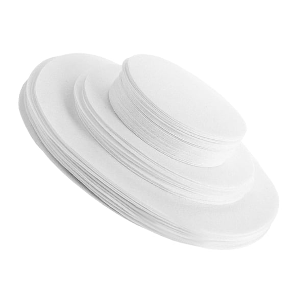 WRISTBIQUE 120Pcs White Felt Pot Holders and Plate Separators for Heat Insulation and Storage