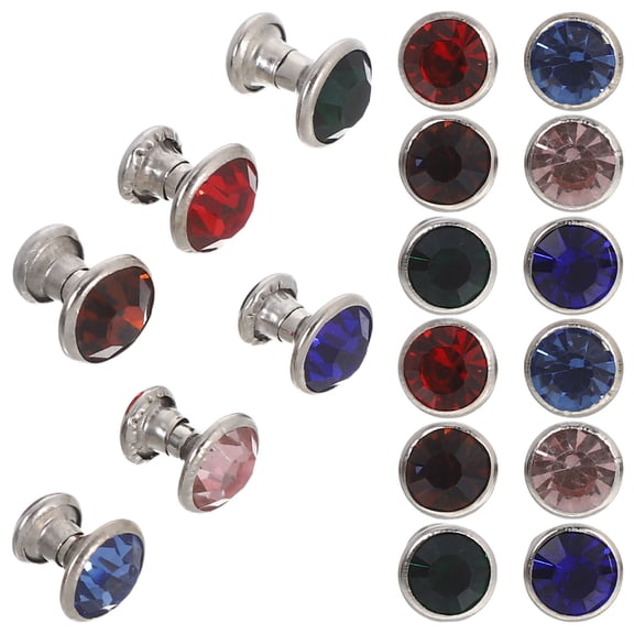 WRISTBIQUE Multi-Color Rhinestone Rivet Alloy for Bags, Shoes, Belts - Decorative Craft Accessories