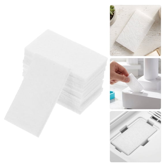 WRISTBIQUE aromatherapy diffuser refills White Unscented Humidifier Pads 12 Count