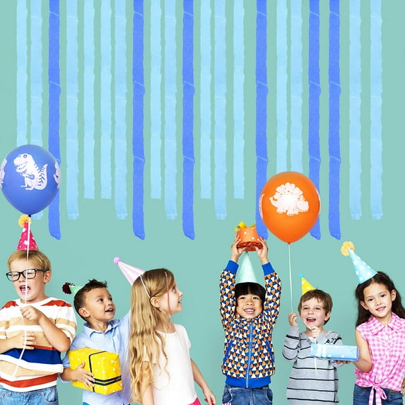 WRISTBIQUE 13 Rolls Crepe Paper Streamers Assorted Color 3.5cm x 10m For Floral Arrangements