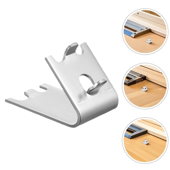 WRISTBIQUE 14Pcs Heavy Duty Stainless Steel Refrigerator Shelf Support Clips Adjustable Freezer Cooler Shelving Brackets