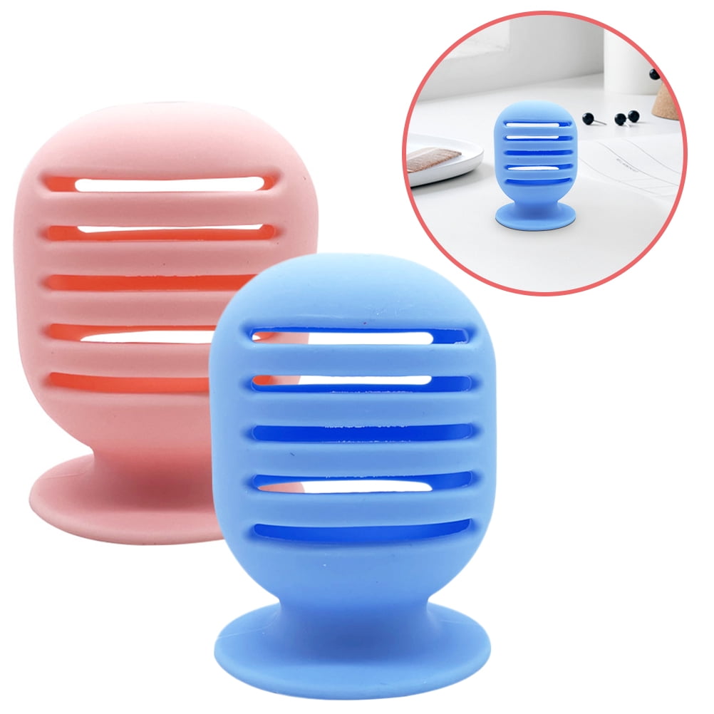 WRISTBIQUE 14Pcs Silicone Sponge Storage Box for Cosmetic Sponge with ...