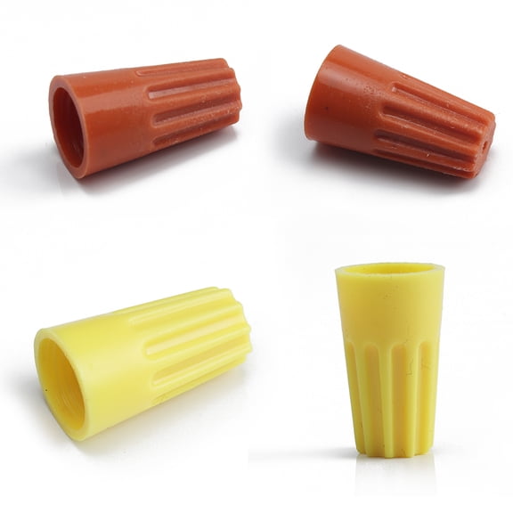 WRISTBIQUE 158Pcs Connectors For Wiring Assorted Color Awg22 14mm P2