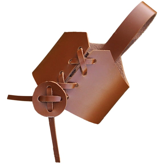 WRISTBIQUE Sleeves for Tumblers Cup Sleeve Brown PU Heat Insulation 1Pcs