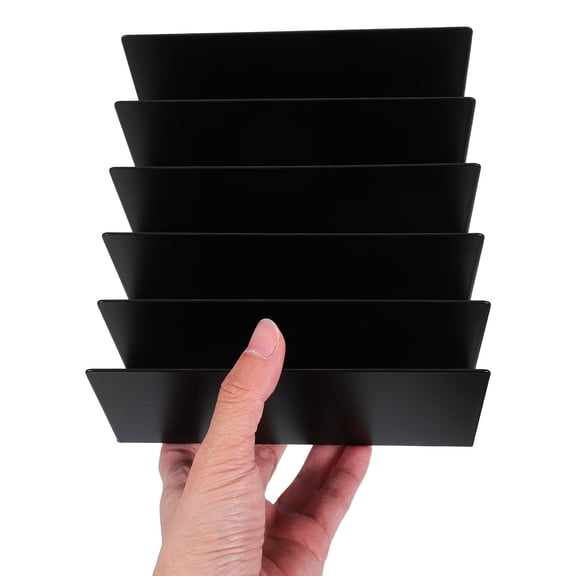WRISTBIQUE 1Pack Desktop Document Holder Iron Metal File Storage for Office Use Desk Letter Organizer