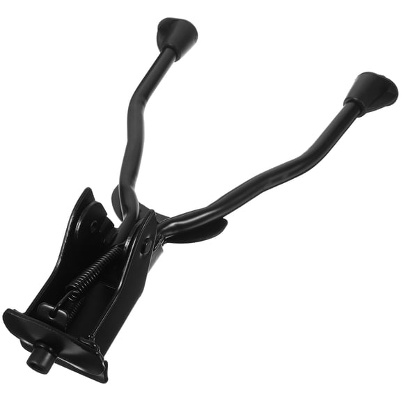 WRISTBIQUE 1-Pack Mountain Bike Parking Stand with Alloy Double Leg Support Black