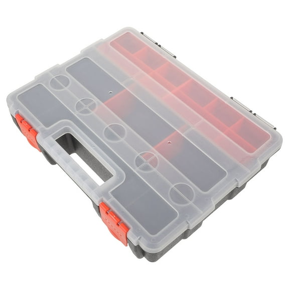 WRISTBIQUE Bit Organizer Case Compartment Box Rectangular 1Pcs
