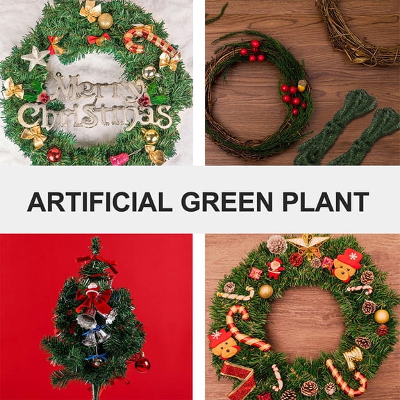 WRISTBIQUE Pine Gar Green Artificial Plant for Festive Home Decoration