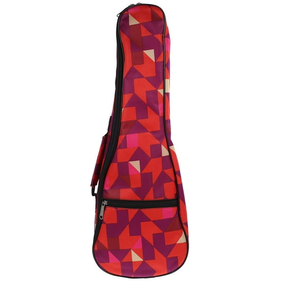 WRISTBIQUE 1Pack Red Ukulele Bag Case Waterproof and Protective for Ukulele Players on the Go
