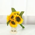 thumbnail image 1 of WRISTBIQUE 1Pack Simulation Flower Bouquet Simulated Sunflower Bouquet Silk Fabric Festival Decorations, 1 of 8