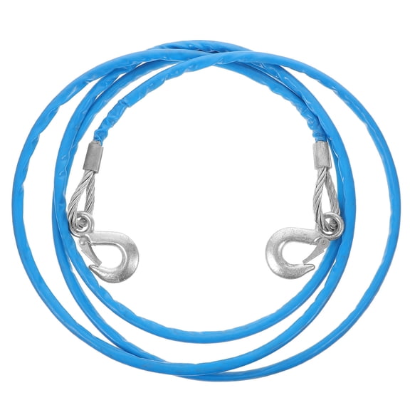 WRISTBIQUE 1Pack Wire Winch Rope for Car Towing Heavy Duty 19.7x0.5x0.5in