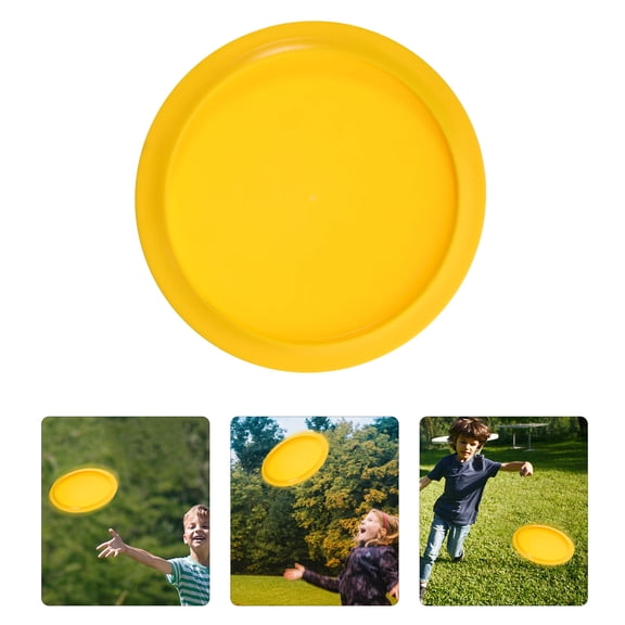 WRISTBIQUE Softball Pitching Training Disc Yellow Portable Pitcher Training Aid for Skill Improvement