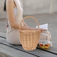 thumbnail image 1 of WRISTBIQUE Shoulder Purses For Women Hand Woven Bag Random Color Synthetical Material 1Pc, 1 of 8