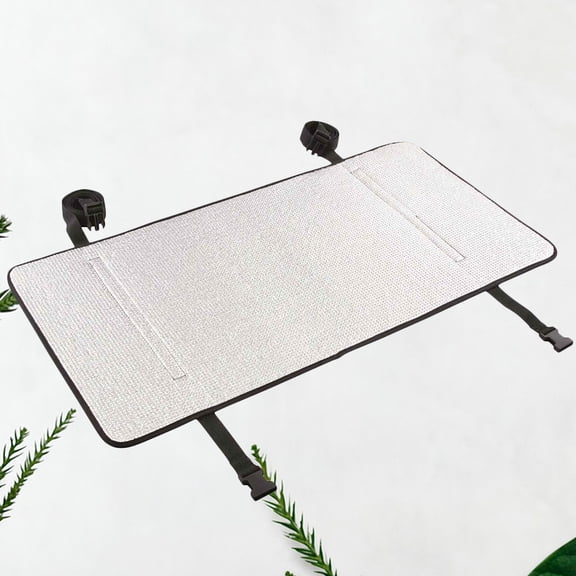 WRISTBIQUE Premium Plated Silver Air Conditioning Shield Sunshade Waterproof for Ac Protection