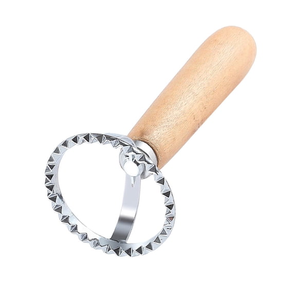 WRISTBIQUE Pudding Mold Round Wood Pastry Cutting Dessert Making Tool DIY Activities 1Set