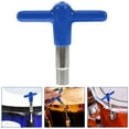 thumbnail image 1 of WRISTBIQUE Universal Metal Drum Key with Anti Skid Silicone Cover for Drum Tuning, 1 of 8
