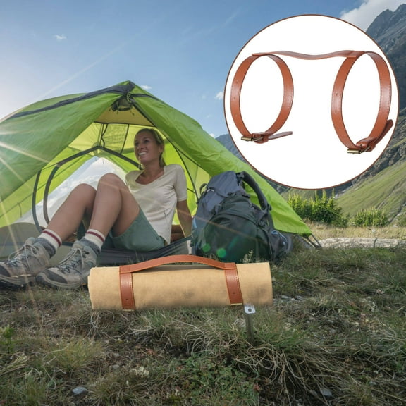 WRISTBIQUE Outdoor Blanket Carrying Strap with Material and Heavy Duty Buckle for Floor Blanket