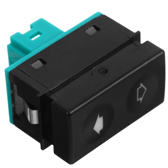 WRISTBIQUE 1Pcs Car Window Lifting Button Black ABS Window Control Switch 3.60X3.60X1.90CM