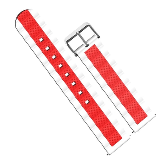 WRISTBIQUE Silicone Watch Strap for Women, , Casual Style with Round Hole Design, 1 Piece