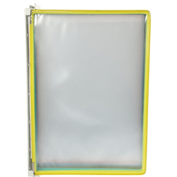 WRISTBIQUE Hanging File Rack Wall Hanging Files Storage Rack Colored Pages 1Set