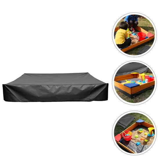 WRISTBIQUE 1Pcs Weatherproof Sandbox Protector for Childs Play Area and Garden 59x59in