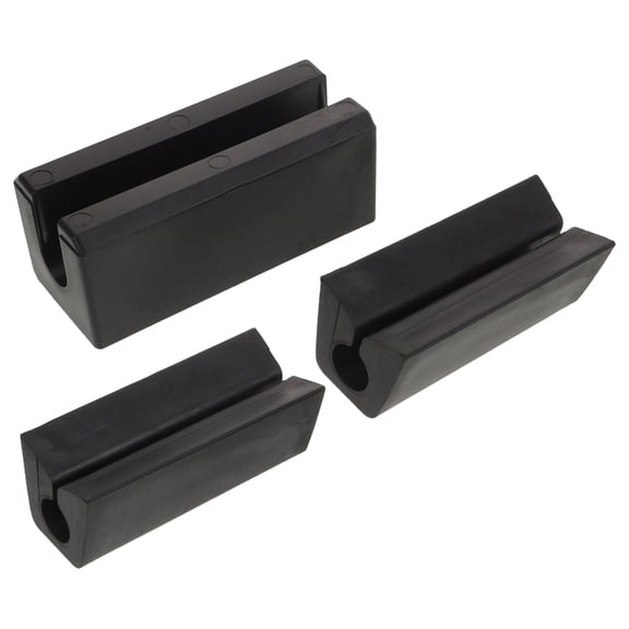 WRISTBIQUE Wear Resistant Transom Support Guard Set for Boat Motor Transom Saver