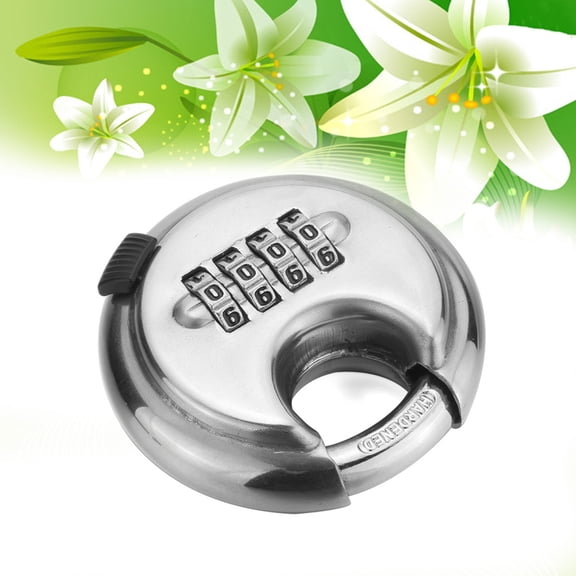 WRISTBIQUE 1Set Heavy Duty Combination Lock for Suitcases with Resettable Password Function