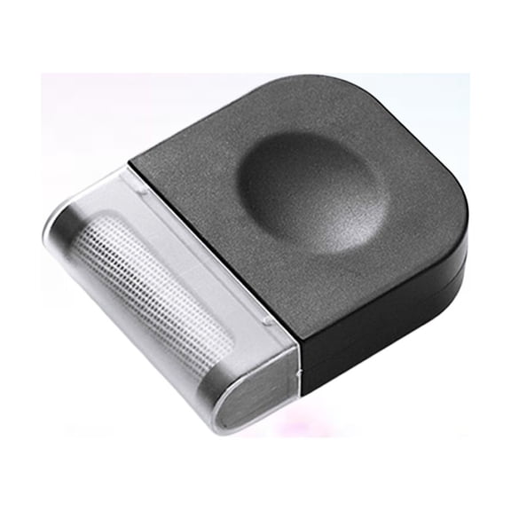 WRISTBIQUE Portable Clothes Lint Remover Plastic Black 1Set Sweater Shavers Remove Pilling