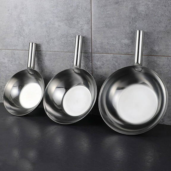 WRISTBIQUE Serving Spoon Stainless Steel Silver 1Pack