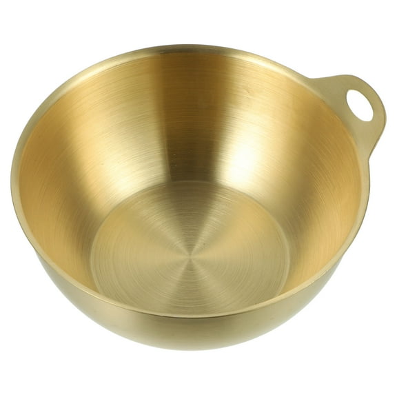 WRISTBIQUE Stainless Steel Mixing Bowl Fruit Serving Students Home Use 1Set