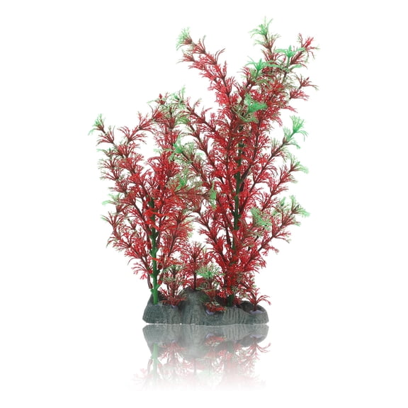 WRISTBIQUE 1Set Plastic Aquarium Water Grass Decor Fish Tank Plant Assorted Color For Pet Owners 9.00X6.50X25.00Cm