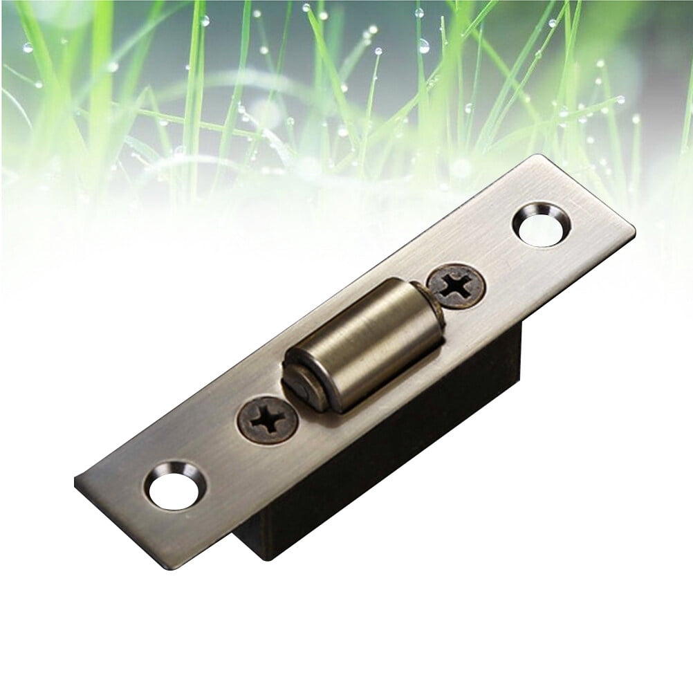 WRISTBIQUE 1Set Push Catches for Doors Silver Brass Closet Ball Catch ...