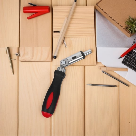 WRISTBIQUE Ratcheting Socket Spanner Rotation Ratchet Ratchet Screwdriver Steel 1Pack