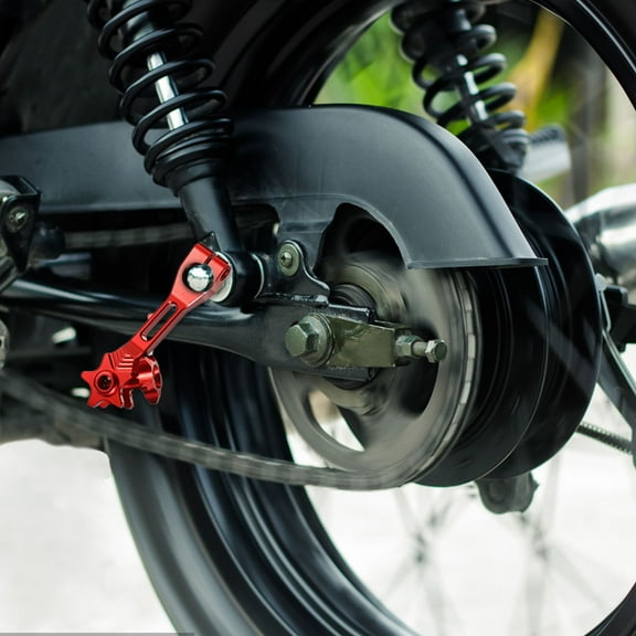 WRISTBIQUE 1Set Red Aluminum Brake Rocker Arm for Motorbike Rear Brake and Fitting Accessory