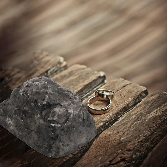 WRISTBIQUE 1Set Resin Coffee Stone Shape Key Holder For House Key Hidden Storage Box