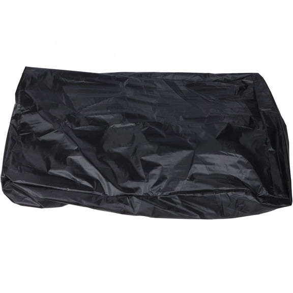 WRISTBIQUE Black Polyester Snow Blower Cover Outdoor Snow Thrower Protector with Heavy Duty Material