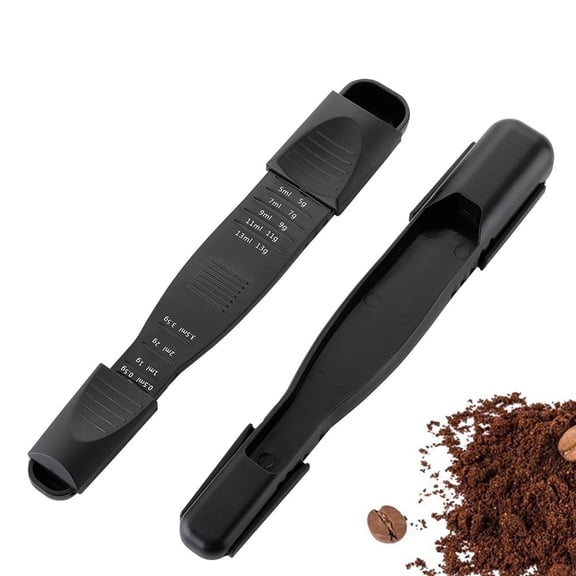 WRISTBIQUE Precise Measuring Spoons 2 Pcs ABS Plastic Dishwasher Safe for Home Cooks in Home Use