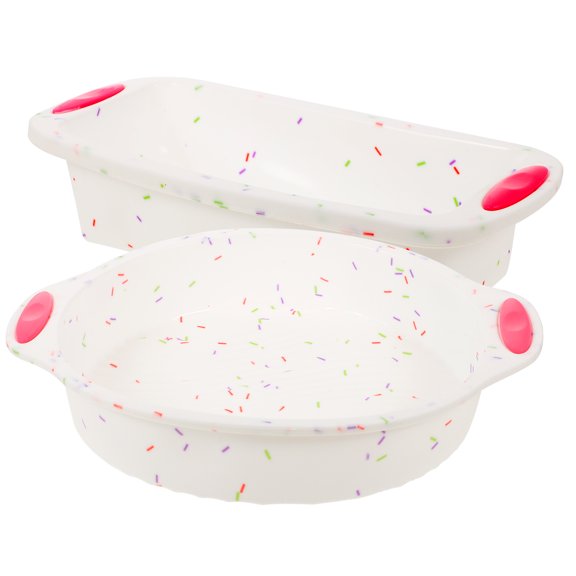 WRISTBIQUE Silicone Baking Pan Set for Cakes and More, Non-Stick Flexible Mold, 1 Set