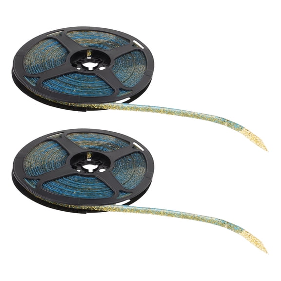 WRISTBIQUE Elegant Rose Gold PVC Self Adhesive Wall Trim p for Versatile Decorative Edge and Molding