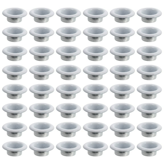 WRISTBIQUE 200Pcs White Eyelets Button Set for Decoration Easy Use Clothes Craft Fasteners