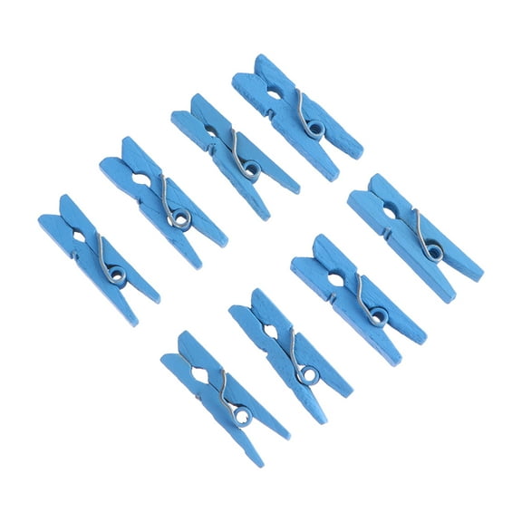 WRISTBIQUE 200pcs Small Craft Pegs Photo Clips Light Displaying Cards for General Users