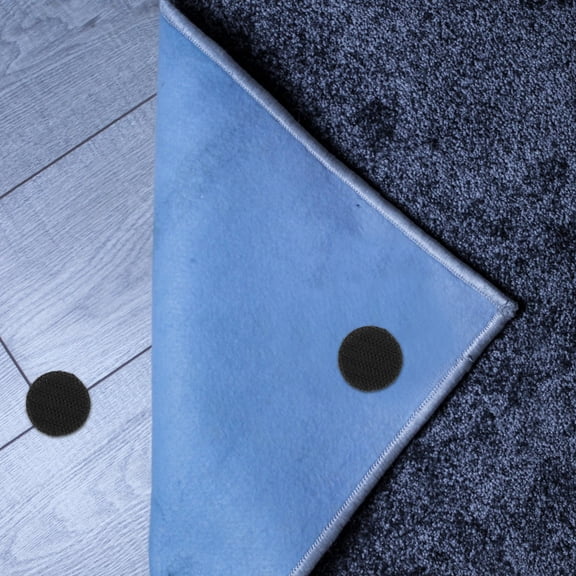 WRISTBIQUE 20Pcs Adhesive Ceiling Hooks Black for Hanging Decor and Office School Supplies