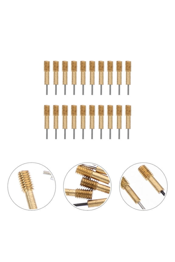 20Pcs Watch Band Tool Kit with Golden Steel Watch Repair Needles for Strap Adjustment