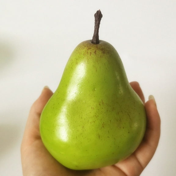 WRISTBIQUE 25Pack Pear Fruit Model Faux Fruit Decorative Artificial Fruit For Home And Photo Studio