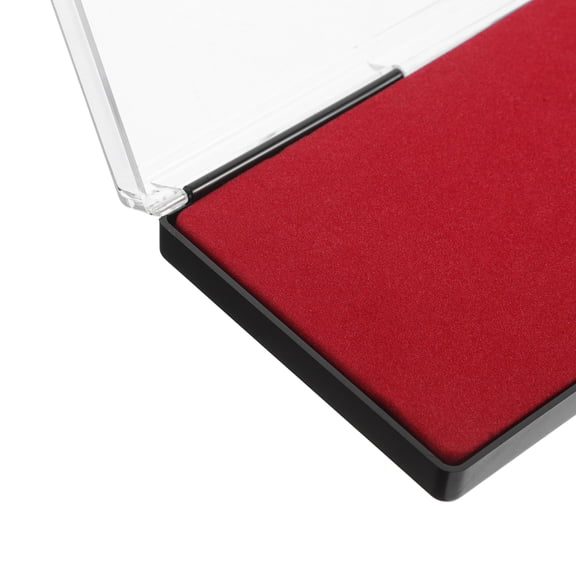 WRISTBIQUE 2-Pack Red Transparent Medal Display Boxes with Steel Pins for Secure Badge Storage and Showcase