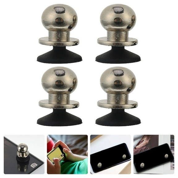 WRISTBIQUE 2Pairs Copper Silicone Sensitive Controller Joysticks For Mobile Phone Gaming