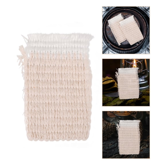 WRISTBIQUE 2Pcs Assorted Color Oil Lamp Wicks for DIY Candle Making and Home Decoration