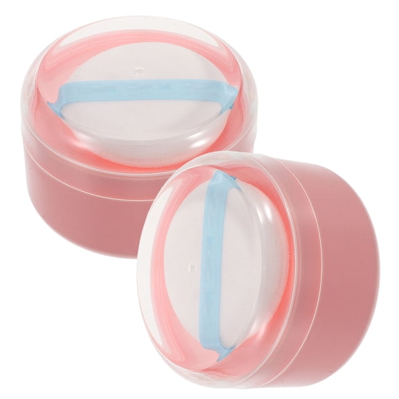 WRISTBIQUE 2Pcs Portable Powder Holder Box for Body Powder and Makeup Storage