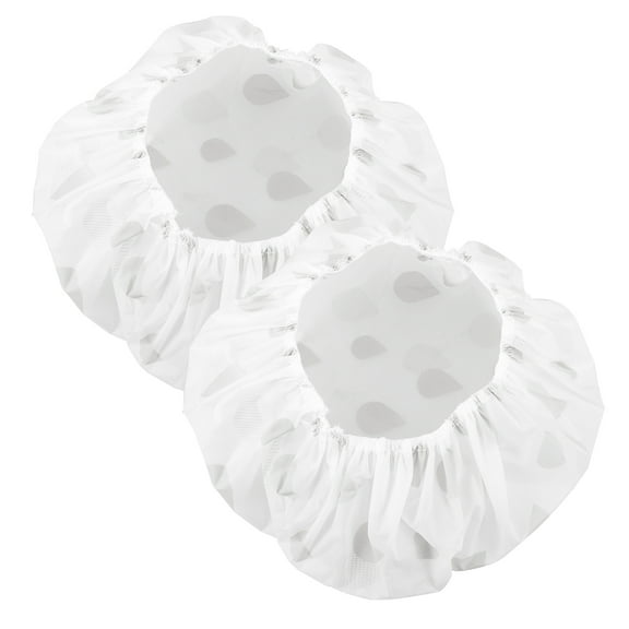 WRISTBIQUE 2Pcs Multicolor Elastic Food Basket Cover Reusable Protective Bread and Dough Cover