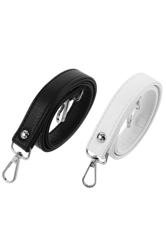 2Pcs Easy Install Replacement Purse Strap Handles for Crossbody and Tote Bags Durable Synthetic Material